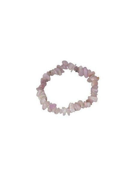 Photo de Bracelet chips kunzite - Encens.fr - Boutique ésotérique en ligne - vente de Bracelet chips kunzite