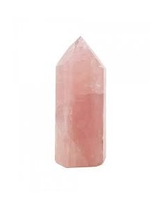 Photo de Pointe en quartz rose - Encens.fr - Boutique ésotérique en ligne - vente de Pointe en quartz rose
