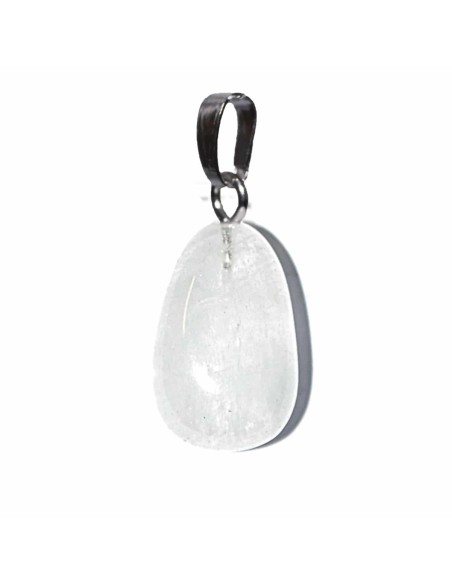 Photo de Pendentif forme libre belière en Cristal de roche - Encens.fr - Boutique ésotérique en ligne - vente de Pendentif forme