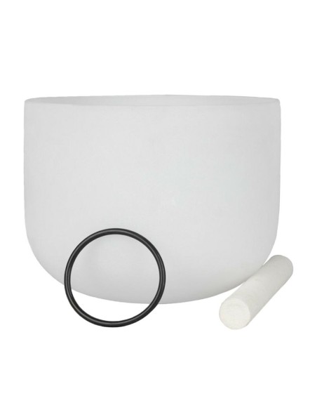 Photo de Bol chantant en cristal de roche 20 cm - Encens.fr - Boutique ésotérique en ligne - vente de Bol chantant en cristal de