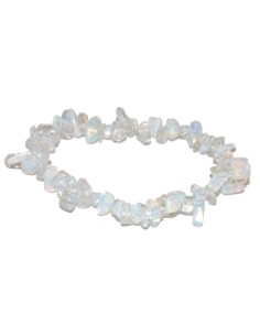 Photo de Bracelet chips pierre de Lune - Encens.fr - Boutique ésotérique en ligne - vente de Bracelet chips pierre de Lune