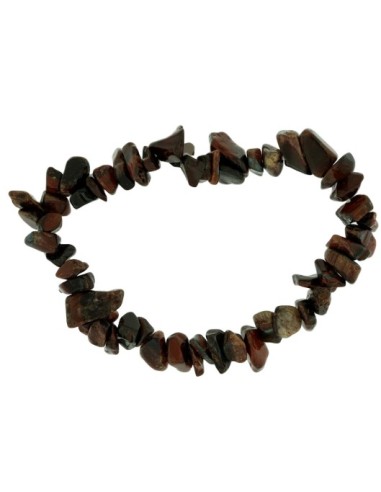 Photo de Bracelet chips Oeil de taureau - Encens.fr - Boutique ésotérique en ligne - vente de Bracelet chips Oeil de taureau