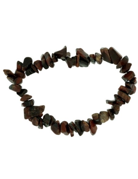 Photo de Bracelet chips Oeil de taureau - Encens.fr - Boutique ésotérique en ligne - vente de Bracelet chips Oeil de taureau