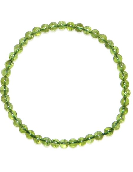 Photo de Bracelet 4 mm en péridot - Encens.fr - Boutique ésotérique en ligne - vente de Bracelet 4 mm en péridot
