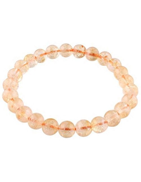 Photo de Bracelet 4 mm en citrine - Encens.fr - Boutique ésotérique en ligne - vente de Bracelet 4 mm en citrine
