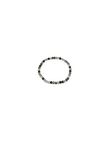 Photo de Bracelet 4 mm en quartz rutile - Encens.fr - Boutique ésotérique en ligne - vente de Bracelet 4 mm en quartz rutile