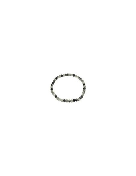 Photo de Bracelet 4 mm en quartz rutile - Encens.fr - Boutique ésotérique en ligne - vente de Bracelet 4 mm en quartz rutile