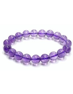 Photo de Bracelet 4 mm en améthyste - Encens.fr - Boutique ésotérique en ligne - vente de Bracelet 4 mm en améthyste