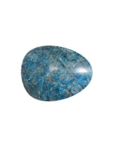 Photo de Apatite bleue en pierre roulée 1/2 cm - Encens.fr - Boutique ésotérique en ligne - vente de Apatite bleue en pierre rou