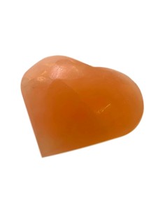 Photo de Coeur en sélénite rose (vendus par 2) - Encens.fr - Boutique ésotérique en ligne - vente de Coeur en sélénite rose (ven