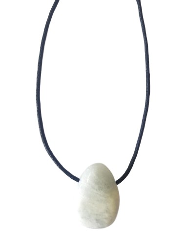 Photo de Pendentif percé en calcite bleu - Encens.fr - Boutique ésotérique en ligne - vente de Pendentif percé en calcite bleu