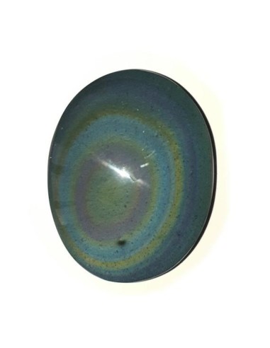 Photo de Galet en obsidienne oeil celeste - petit modèle - Encens.fr - Boutique ésotérique en ligne - vente de Galet en obsidie