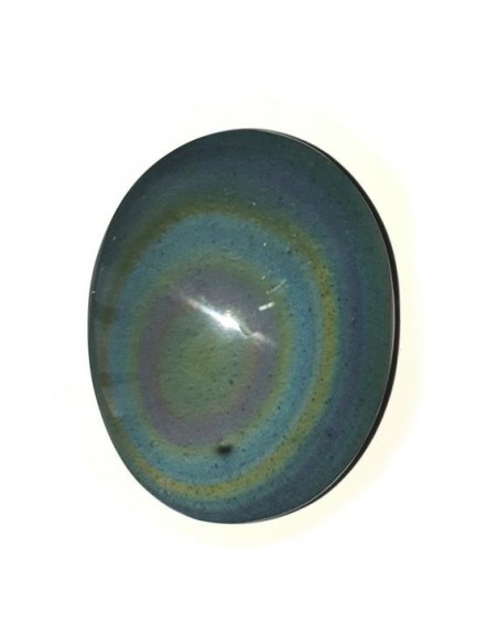 Photo de Galet en obsidienne oeil celeste -  petit modèle - Encens.fr - Boutique ésotérique en ligne - vente de Galet en obsidie