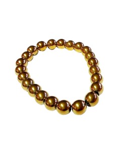 Photo de Bracelet power en Hématite pyrite - Encens.fr - Boutique ésotérique en ligne - vente de Bracelet power en Hématite pyri