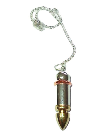 Photo de Pendule à témoin  3 métaux - Encens.fr - Boutique ésotérique en ligne - vente de Pendule à témoin  3 métaux