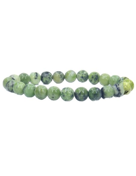Bracelet 4 mm en chrysoprase - Encens.fr