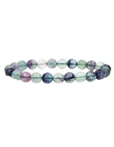 Bracelet en fluorite 4 mm - Équilibre et apaisement pour une harmonie intérieure