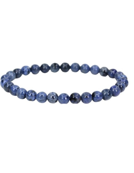 Bracelet 4 mm en dumortiérite - Encens.fr