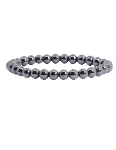 Bracelet 4 mm en hématite - Élégance et équilibre pour votre bien-être