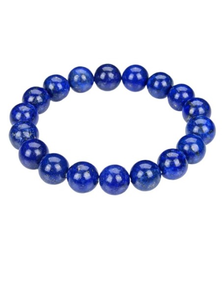 Bracelet 4 mm en lapis lazuli - Encens.fr