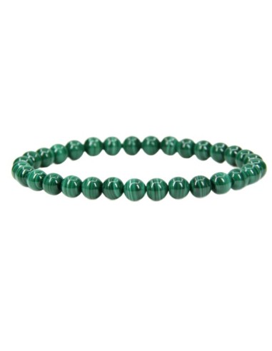 Photo de Bracelet 4 mm en malachite - Encens.fr - Boutique ésotérique en ligne - vente de Bracelet 4 mm en malachite