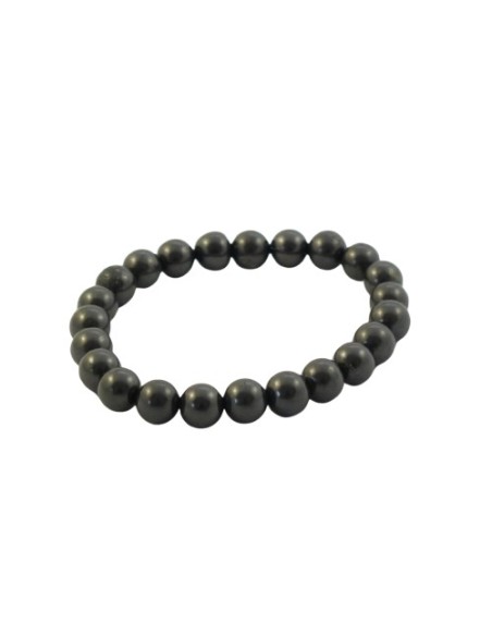 Photo de Bracelet 4 mm en shungite - Encens.fr - Boutique ésotérique en ligne - vente de Bracelet 4 mm en shungite