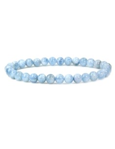 Photo de Bracelet 6 mm en aigue marine - Encens.fr - Boutique ésotérique en ligne - vente de Bracelet 6 mm en aigue marine