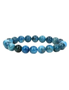 Photo de Bracelet 6 mm en apatite bleue - Encens.fr - Boutique ésotérique en ligne - vente de Bracelet 6 mm en apatite bleue