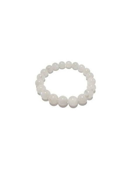 Photo de Bracelet 8 mm en pierre de lune grise - Encens.fr - Boutique ésotérique en ligne - vente de Bracelet 8 mm en pierre de 