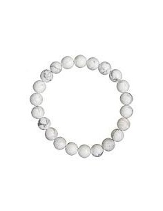 Photo de Bracelet 8 mm en magnésite - Encens.fr - Boutique ésotérique en ligne - vente de Bracelet 8 mm en magnésite