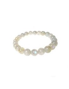Photo de Bracelet 8 mm en labradorite blanche - Encens.fr - Boutique ésotérique en ligne - vente de Bracelet 8 mm en labradorite