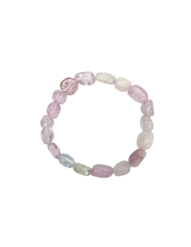 Photo de Bracelet nugget en kunzite - Encens.fr - Boutique ésotérique en ligne - vente de Bracelet nugget en kunzite