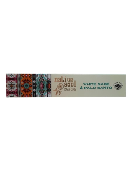 Photo de Encens Native Soul White sage et Palo santo - Encens.fr - Boutique ésotérique en ligne - vente de Encens Native Soul Wh