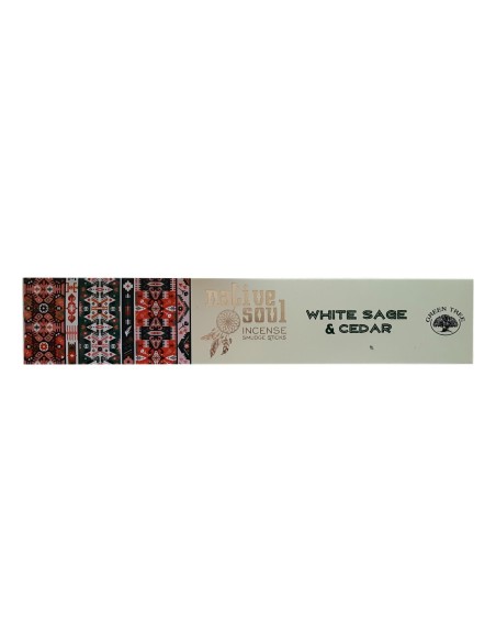 Photo de Encens Native Soul White sage et Cedar - Encens.fr - Boutique ésotérique en ligne - vente de Encens Native Soul White s