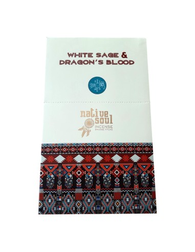 Photo de Encens Native Soul White sage et Dragon's blood - Encens.fr - Boutique ésotérique en ligne - vente de Encens Native Sou
