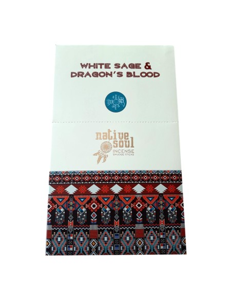 Photo de Encens Native Soul White sage et Dragon's blood - Encens.fr - Boutique ésotérique en ligne - vente de Encens Native Sou