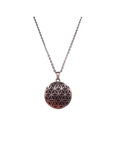 Photo de Pendentif fleur de vie en améthyste - Encens.fr - Boutique ésotérique en ligne - vente de Pendentif fleur de vie en amé