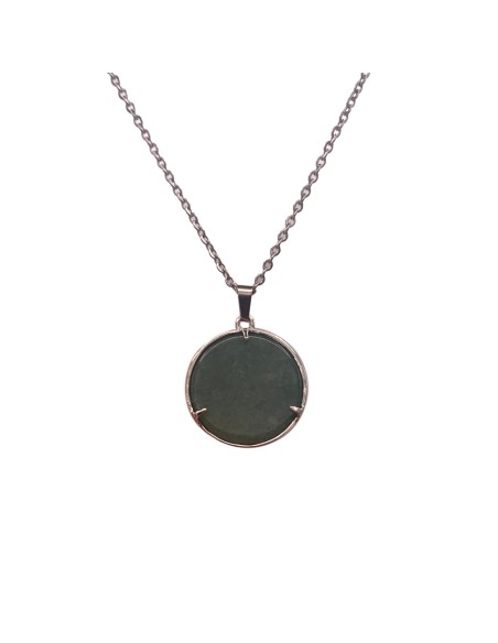 Pendentif fleur de vie en aventurine