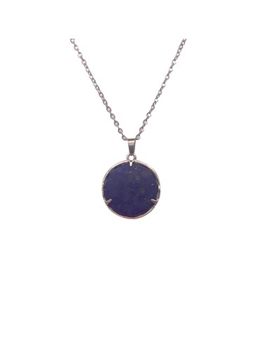 Pendentif fleur de vie en lapis lazuli