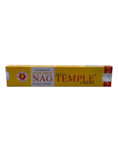 Photo de Encens Golden Nag Temple - Encens.fr - Boutique ésotérique en ligne - vente de Encens Golden Nag Temple