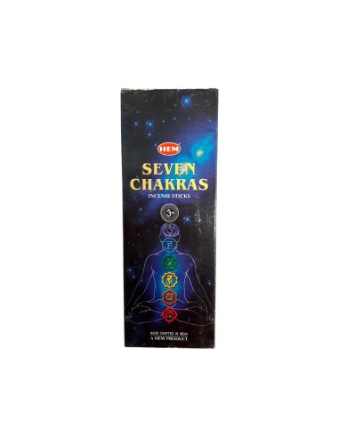 Photo de Encens Hem 7 Chakras - Encens.fr - Boutique ésotérique en ligne - vente de Encens Hem 7 Chakras