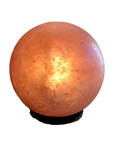 Photo de Lampe sphère en sel de l?Himalaya - Encens.fr - Boutique ésotérique en ligne - vente de Lampe sphère en sel de l?Himala