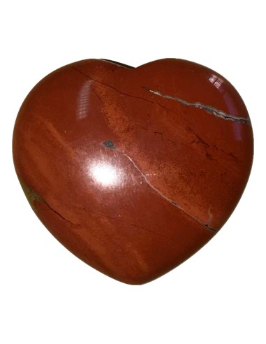 Photo de Coeur en jaspe rouge 4 cm - Encens.fr - Boutique ésotérique en ligne - vente de Coeur en jaspe rouge 4 cm