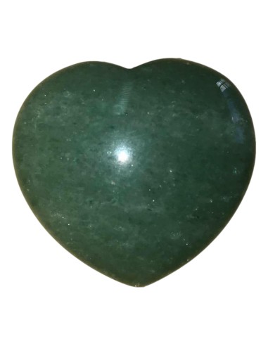 Photo de Coeur en Aventurine 4cm - Encens.fr - Boutique ésotérique en ligne - vente de Coeur en Aventurine 4cm