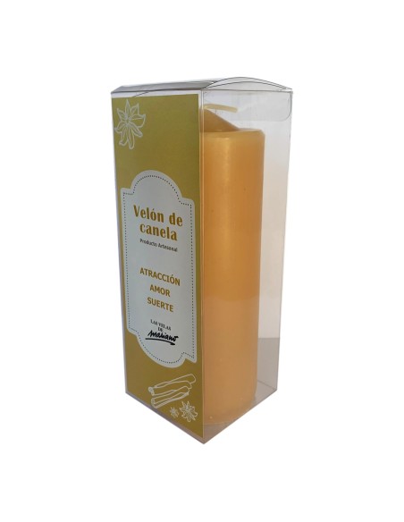 Photo de Bougie artisanale aromatisée à la cannelle - Encens.fr - Boutique ésotérique en ligne - vente de Bougie artisanale arom