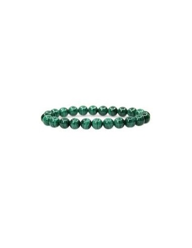 Bracelet 6 mm en azurite malachite - Équilibre et guérison naturelle pour votre bien-être