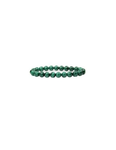 Bracelet 6 mm en azurite malachite - Encens.fr