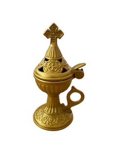 Photo de Encensoir orthodoxe grand modèle - Encens.fr - Boutique ésotérique en ligne - vente de Encensoir orthodoxe grand modèle