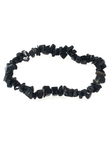 Photo de Bracelet baroque en obsidienne dorée - Encens.fr - Boutique ésotérique en ligne - vente de Bracelet baroque en obsidien