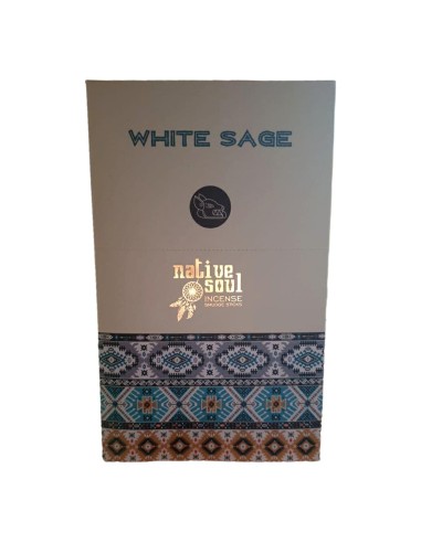 Photo de Encens Native Soul White Sage - Encens.fr - Boutique ésotérique en ligne - vente de Encens Native Soul White Sage